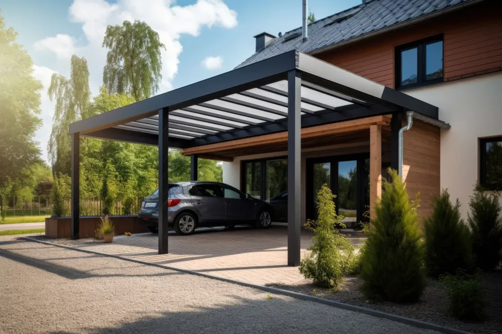 Carport à Mellac