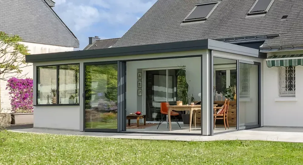 Veranda toit bretagne