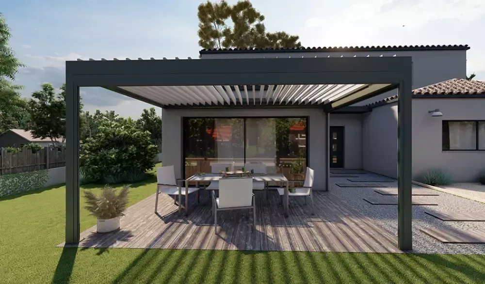 Pergola bioclimatique